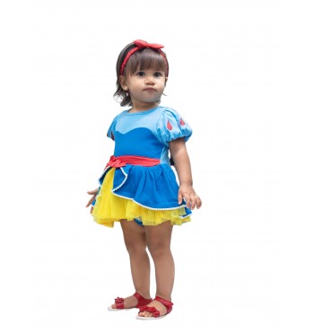 Disfraz Body Blanca Nieves Bebe